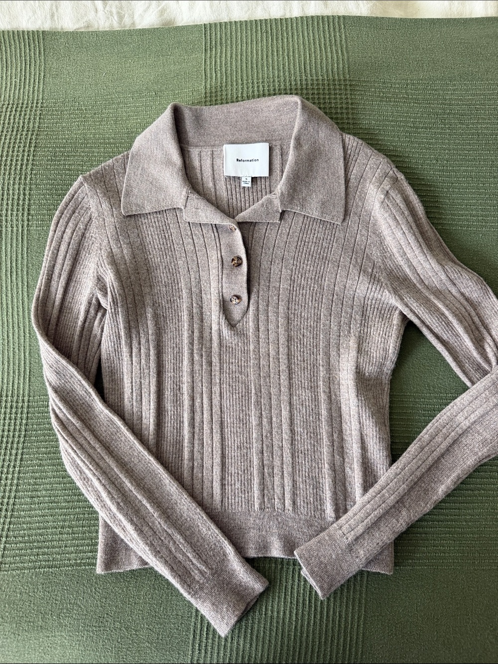 Reformation Hermia Polo